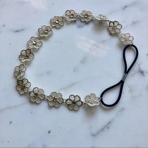 Anthropologie floral headband